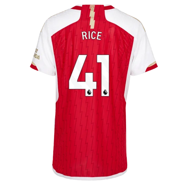 Vielfältige arsenal damen 2324 authentisches heimtrikot – declan rice Kategorien für Arsenal-Unterstützer
