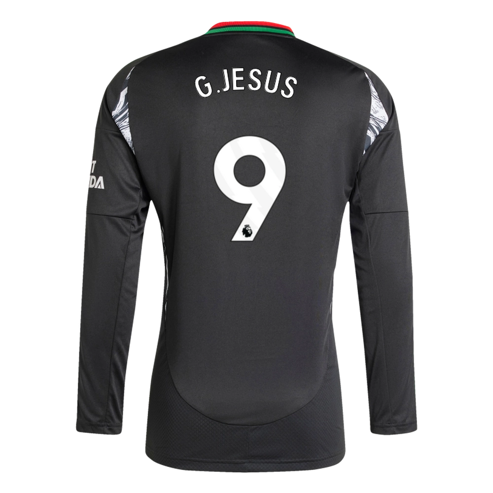 Arsenal Fussball Trikots Shop - Vielfältige arsenal damen adidas 2425 langarm-auswärtstrikot – gabriel jesus Kategorien für Arsenal-Unterstützer Arsenal Trikots