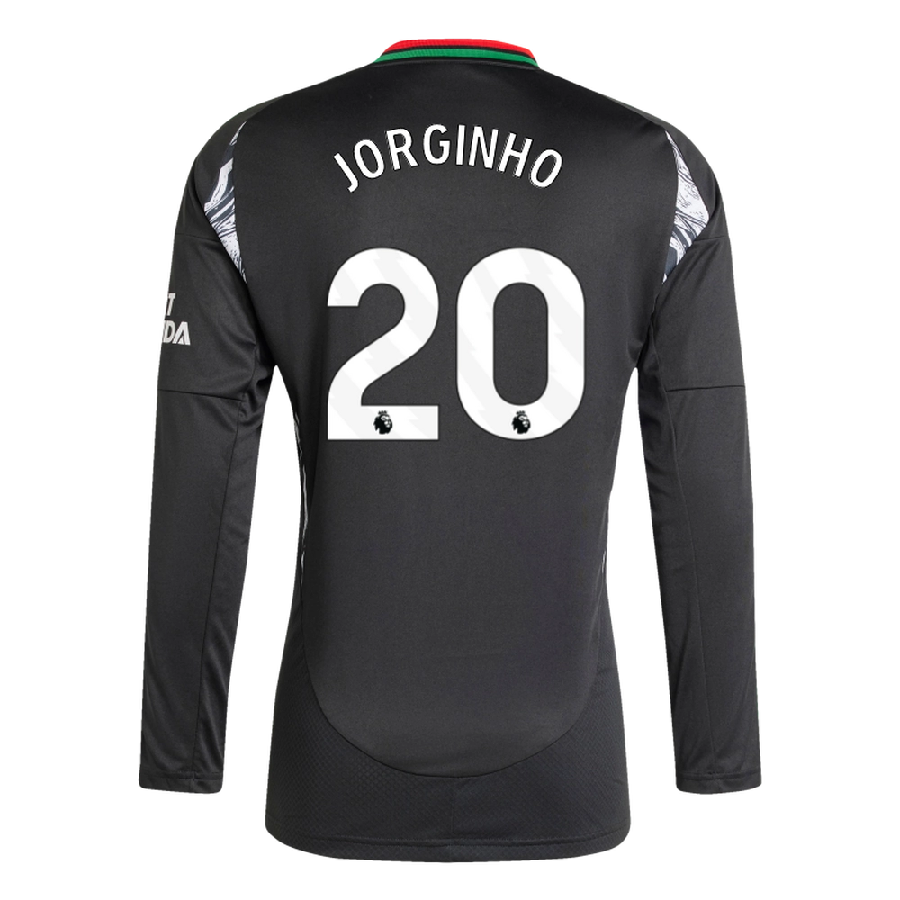 Arsenal Fussball Trikots Shop - Vielfältige arsenal damen adidas 2425 langarm-auswärtstrikot – jorginho Kategorien für Arsenal-Unterstützer Arsenal Trikots