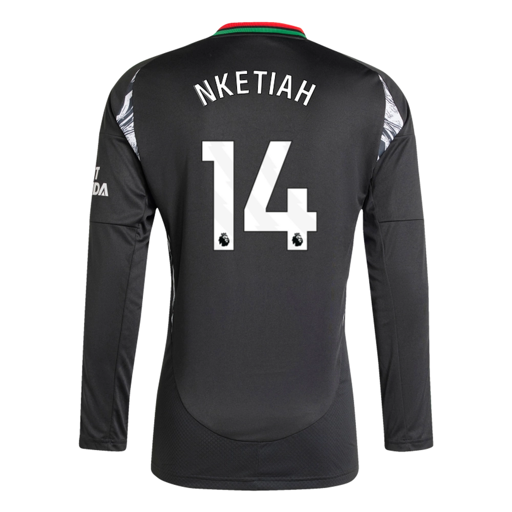 Arsenal Fussball Trikots Shop - Vielfältige arsenal damen adidas 2425 langärmliges auswärtstrikot – eddie nketiah Kategorien für Arsenal-Unterstützer Arsenal Trikots