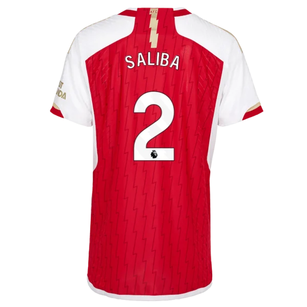 Arsenal Fussball Trikots Shop - Vielfältige arsenal herren 2324 authentisches heimtrikot – william saliba Kategorien für Arsenal-Unterstützer Arsenal Trikots