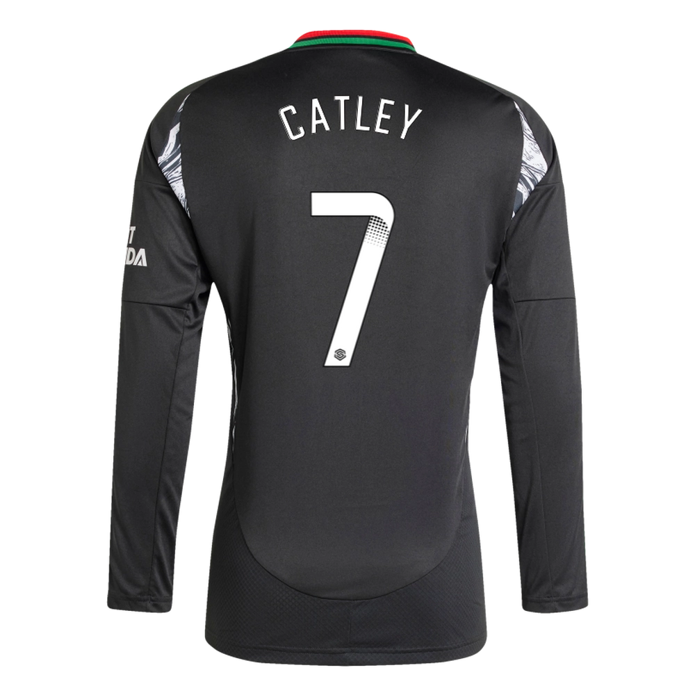 Arsenal Fussball Trikots Shop - Vielfältige arsenal herren adidas 2425 langarm-auswärtstrikot – steph catley Kategorien für Arsenal-Unterstützer Arsenal Trikots