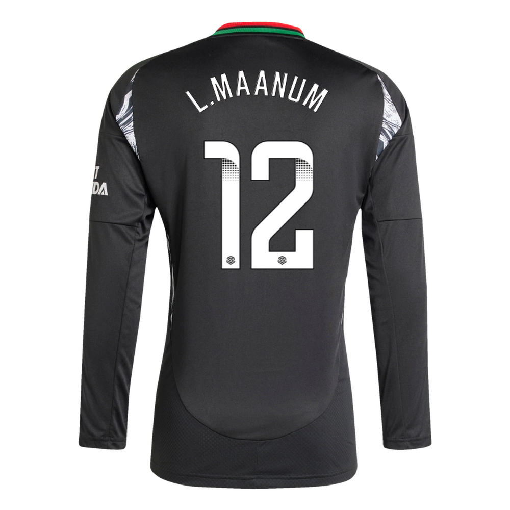 Arsenal Fussball Trikots Shop - Vielfältige arsenal herren adidas 2425 langarm-auswärtstrikot – frida maanum Kategorien für Arsenal-Unterstützer Arsenal Trikots