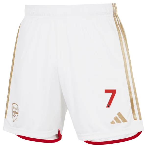 Arsenal Fussball Trikots Shop - Vielfältige arsenal junior 2324 heimshorts – bukayo saka Kategorien für Arsenal-Unterstützer Arsenal Trikots